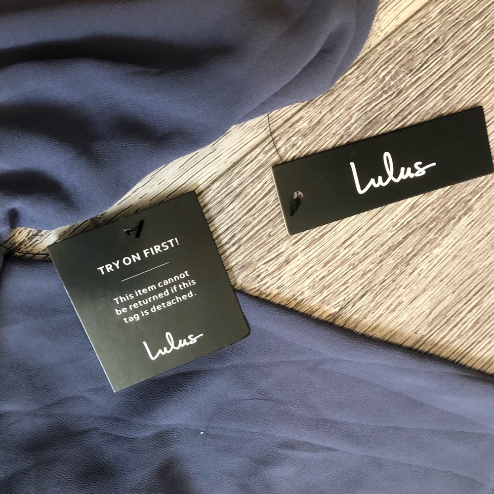 🌸 SOLD 🌸 NWT Lulus Blue Bridesmaid Dress - Picture 6 of 6